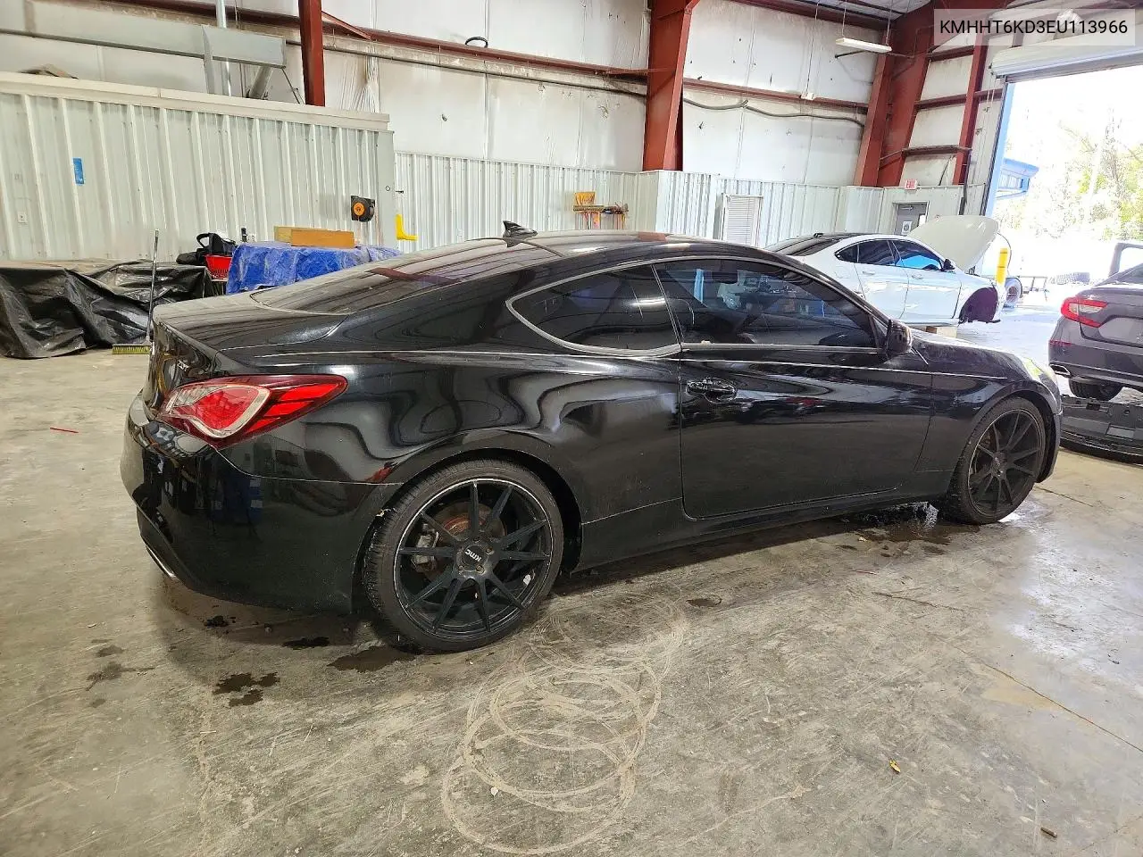 2014 HYUNDAI GENESIS COUPE VIN KMHHT6KD3EU113966 — фото 3