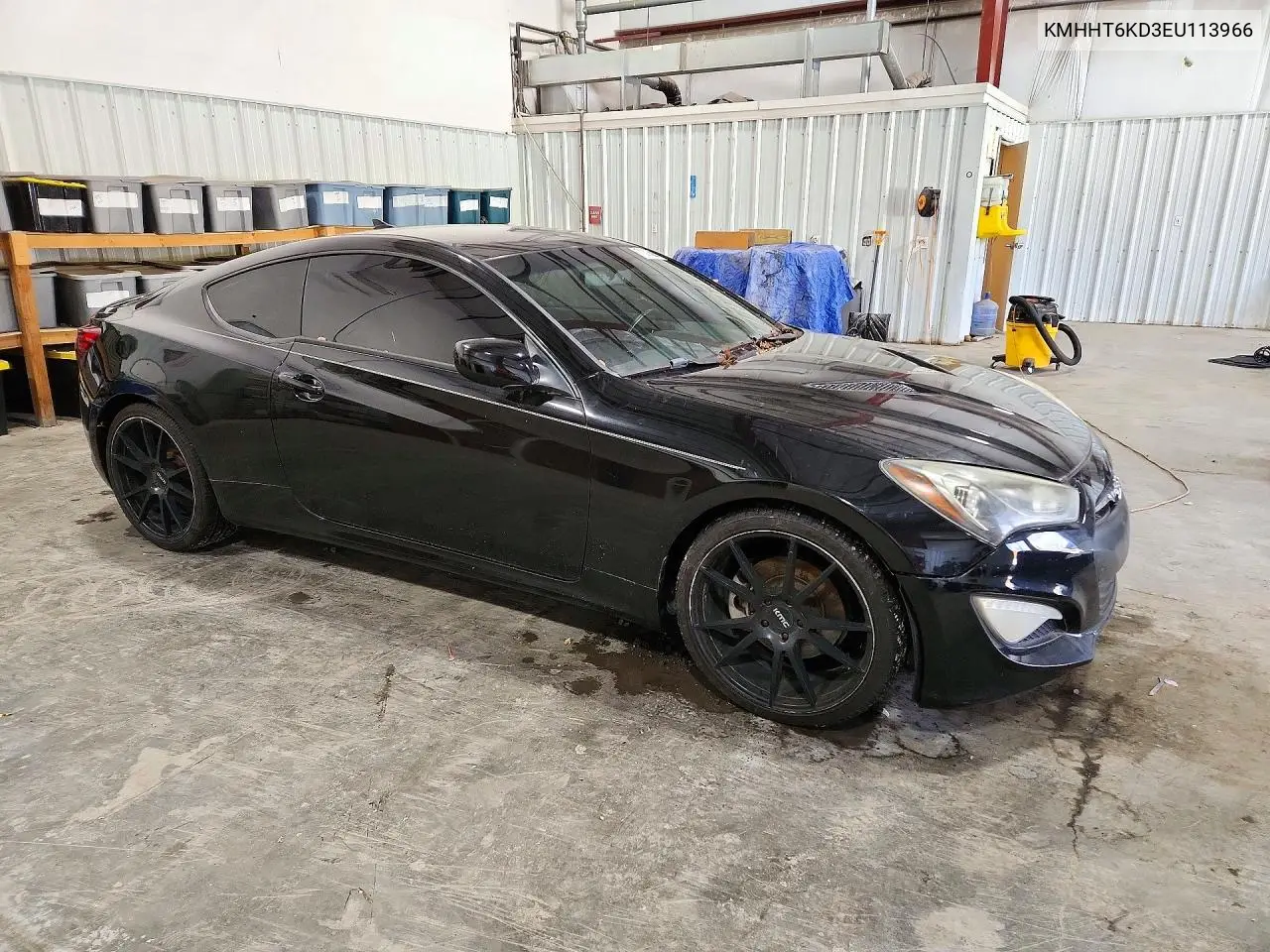 2014 HYUNDAI GENESIS COUPE VIN KMHHT6KD3EU113966 — фото 4