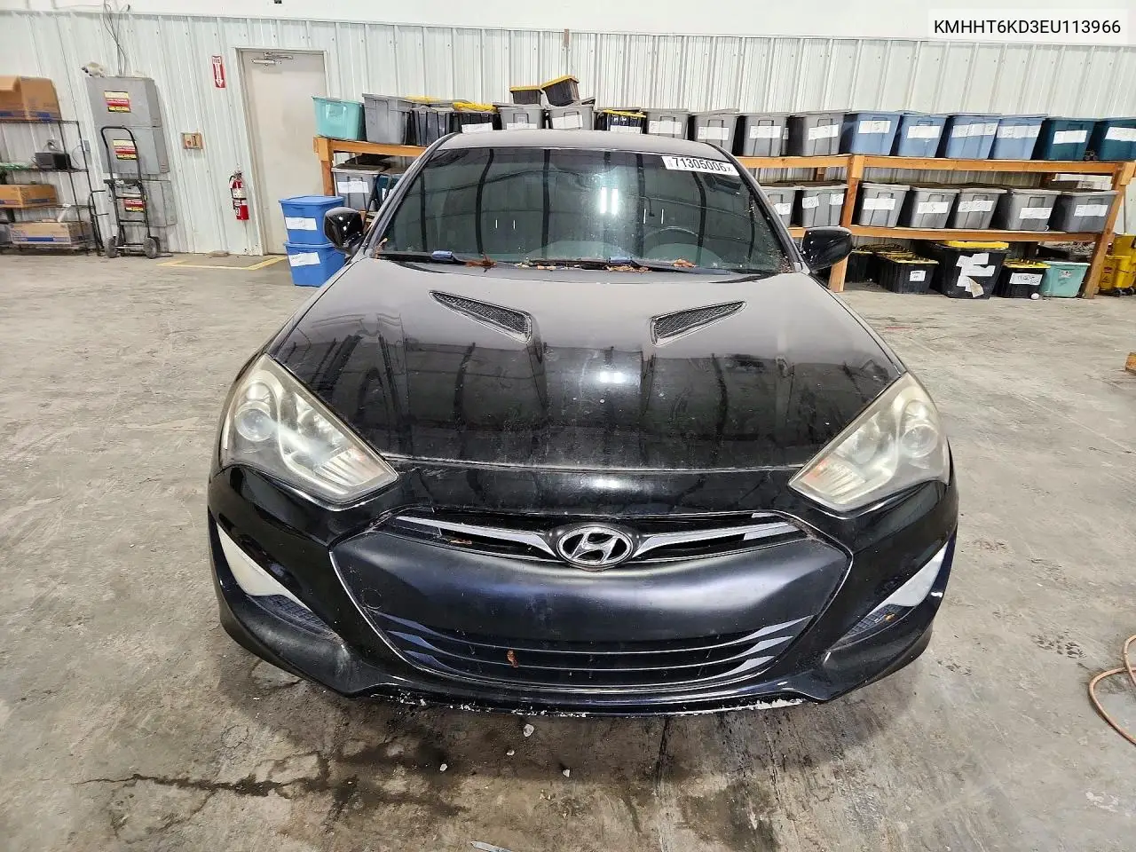2014 HYUNDAI GENESIS COUPE VIN KMHHT6KD3EU113966 — фото 5