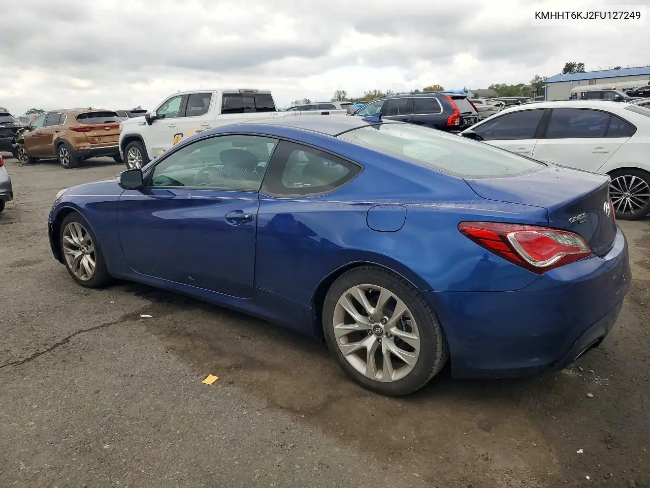 2015 HYUNDAI GENESIS COUPE VIN KMHHT6KJ2FU127249 — фото 2