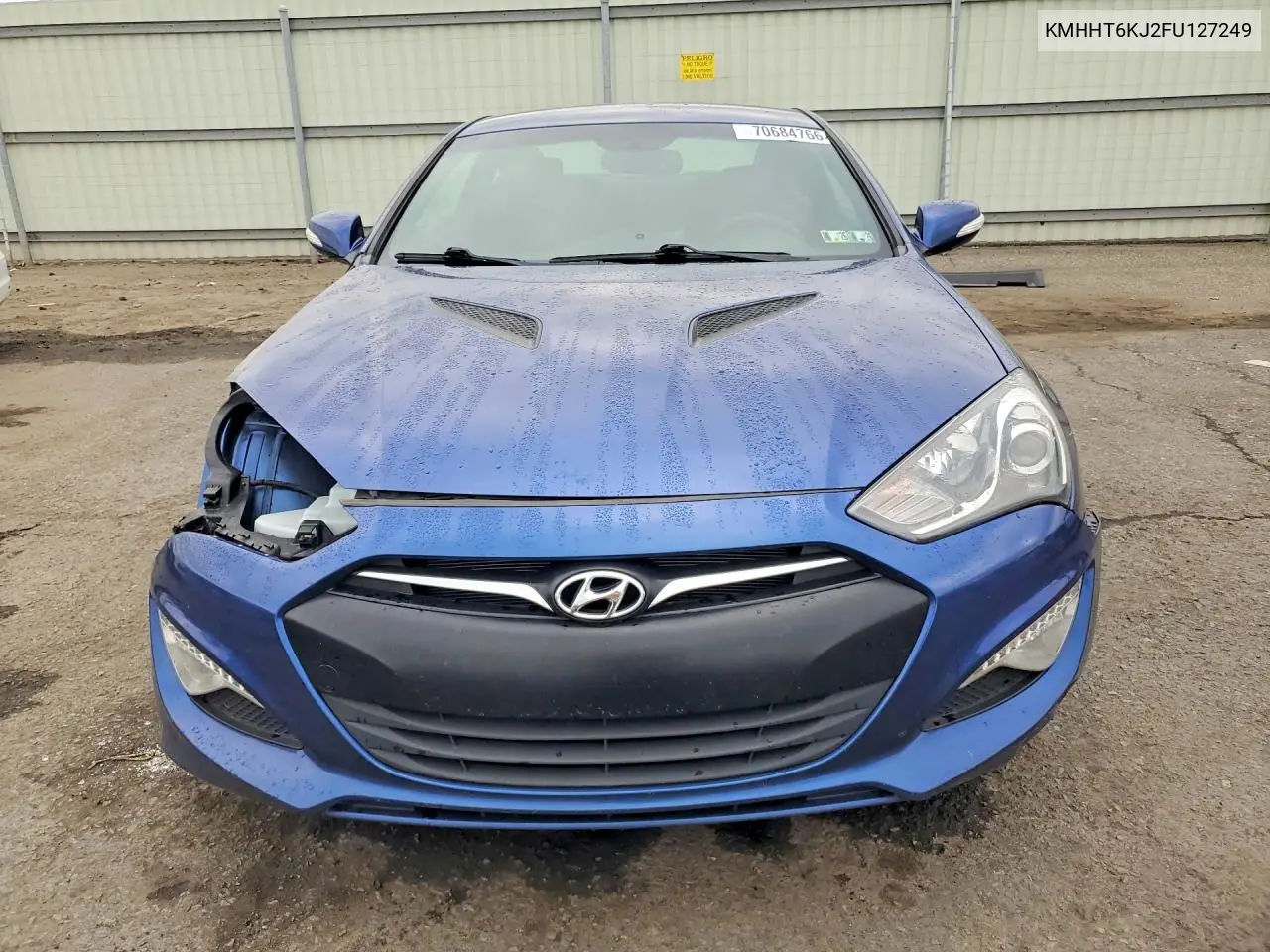 2015 HYUNDAI GENESIS COUPE VIN KMHHT6KJ2FU127249 — фото 5