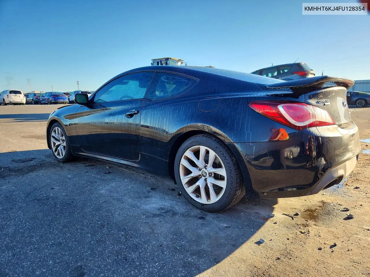 2015 HYUNDAI GENESIS COUPE VIN KMHHT6KJ4FU128354 — фото 2