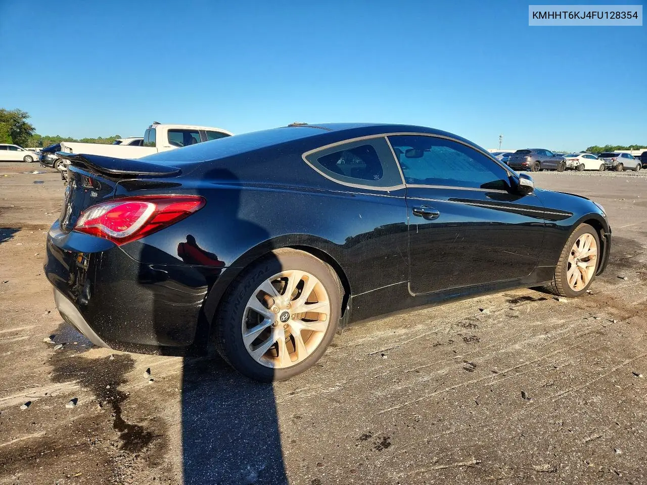 2015 HYUNDAI GENESIS COUPE VIN KMHHT6KJ4FU128354 — фото 3