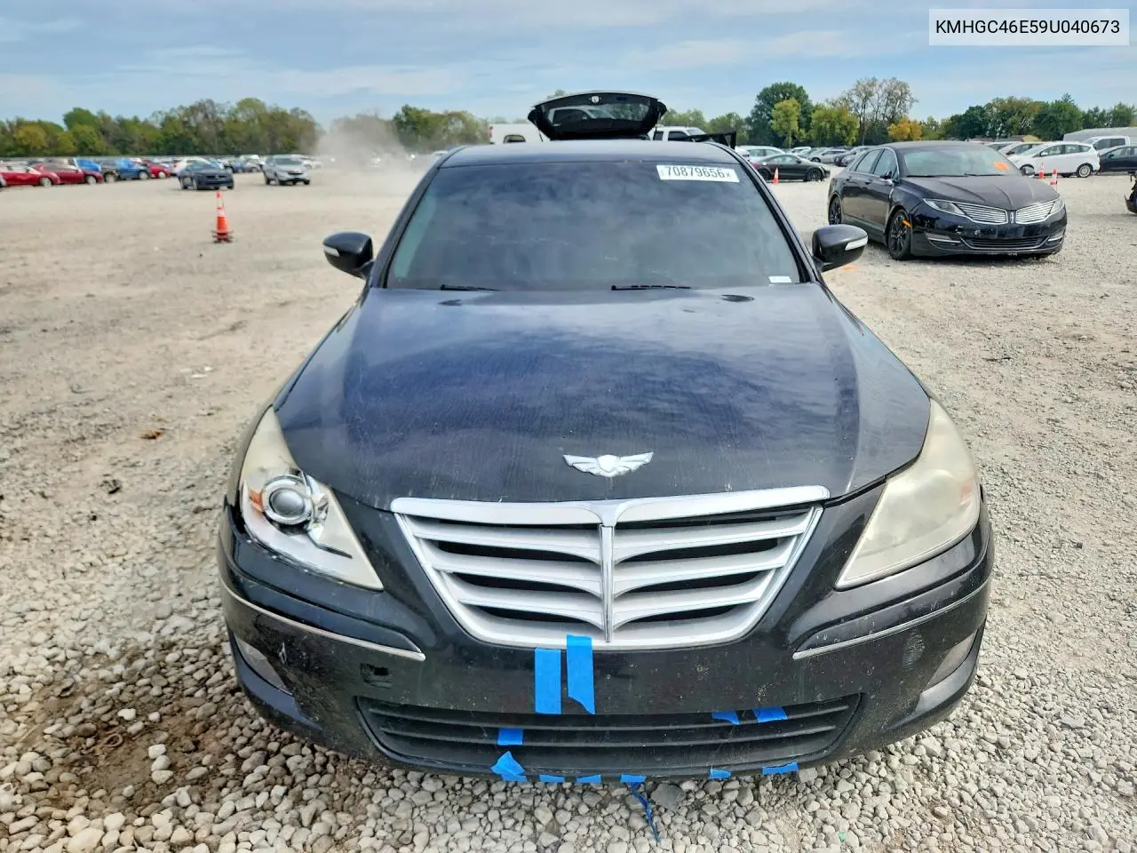 2009 HYUNDAI GENESIS VIN KMHGC46E59U040673 — фото 5