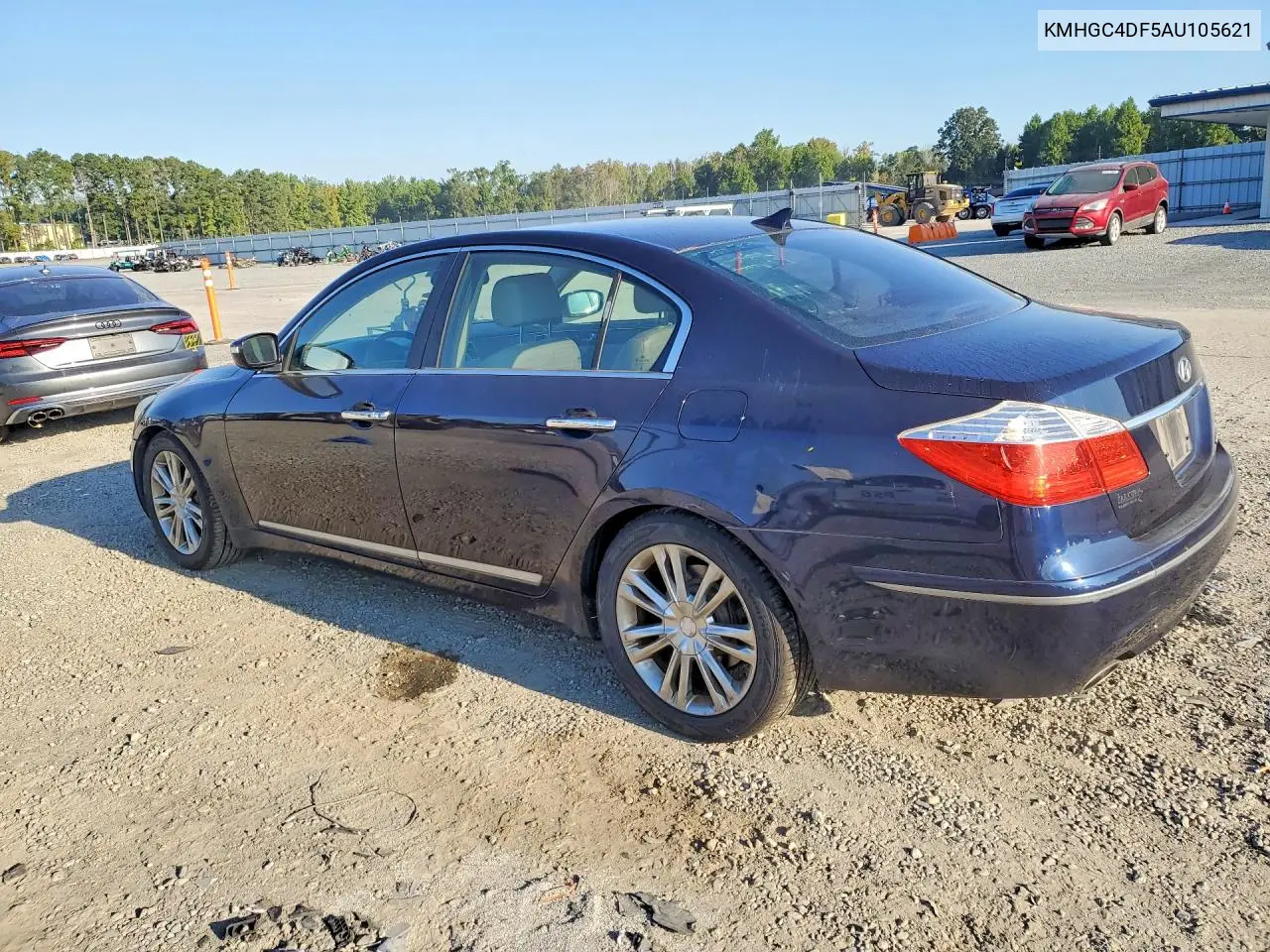 2010 HYUNDAI GENESIS VIN KMHGC4DF5AU105621 — фото 2