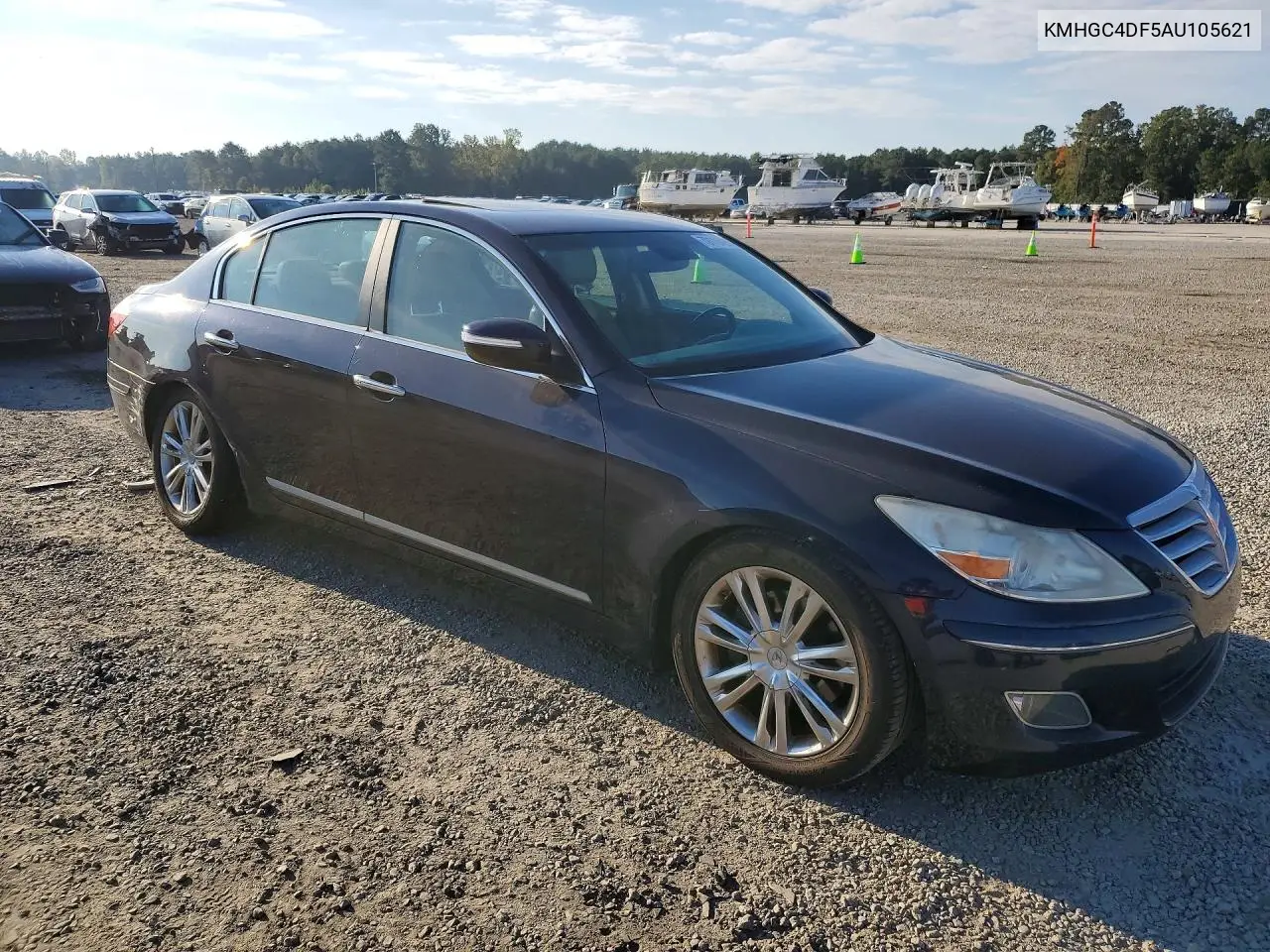 2010 HYUNDAI GENESIS VIN KMHGC4DF5AU105621 — фото 4