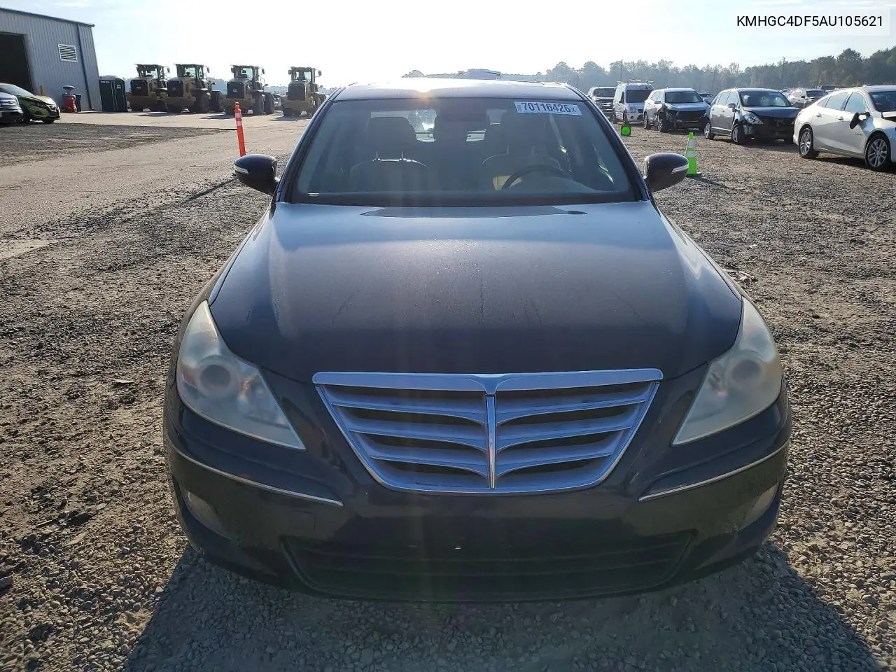 2010 HYUNDAI GENESIS VIN KMHGC4DF5AU105621 — фото 5