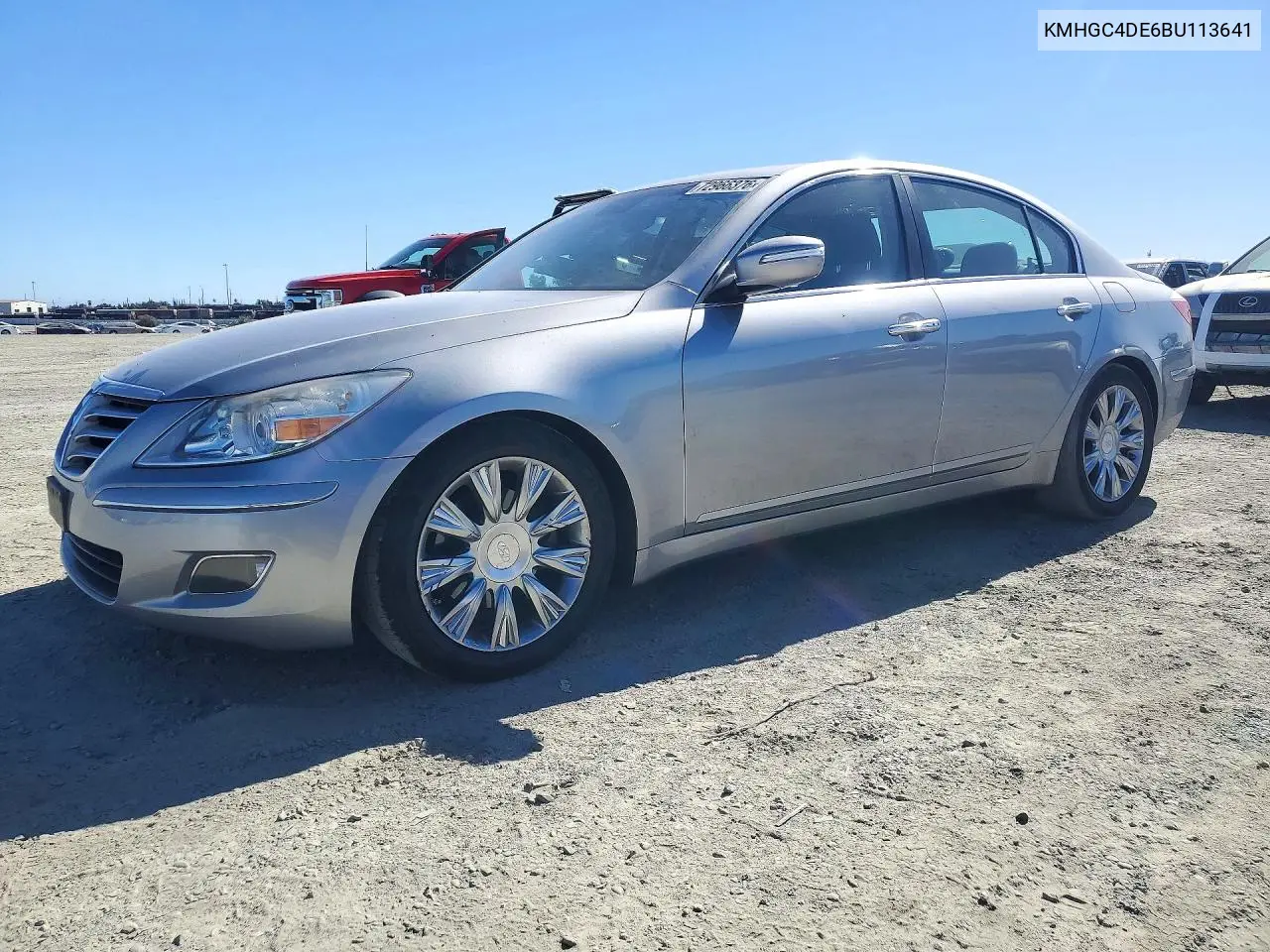 HYUNDAI GENESIS 2011, VIN KMHGC4DE6BU113641