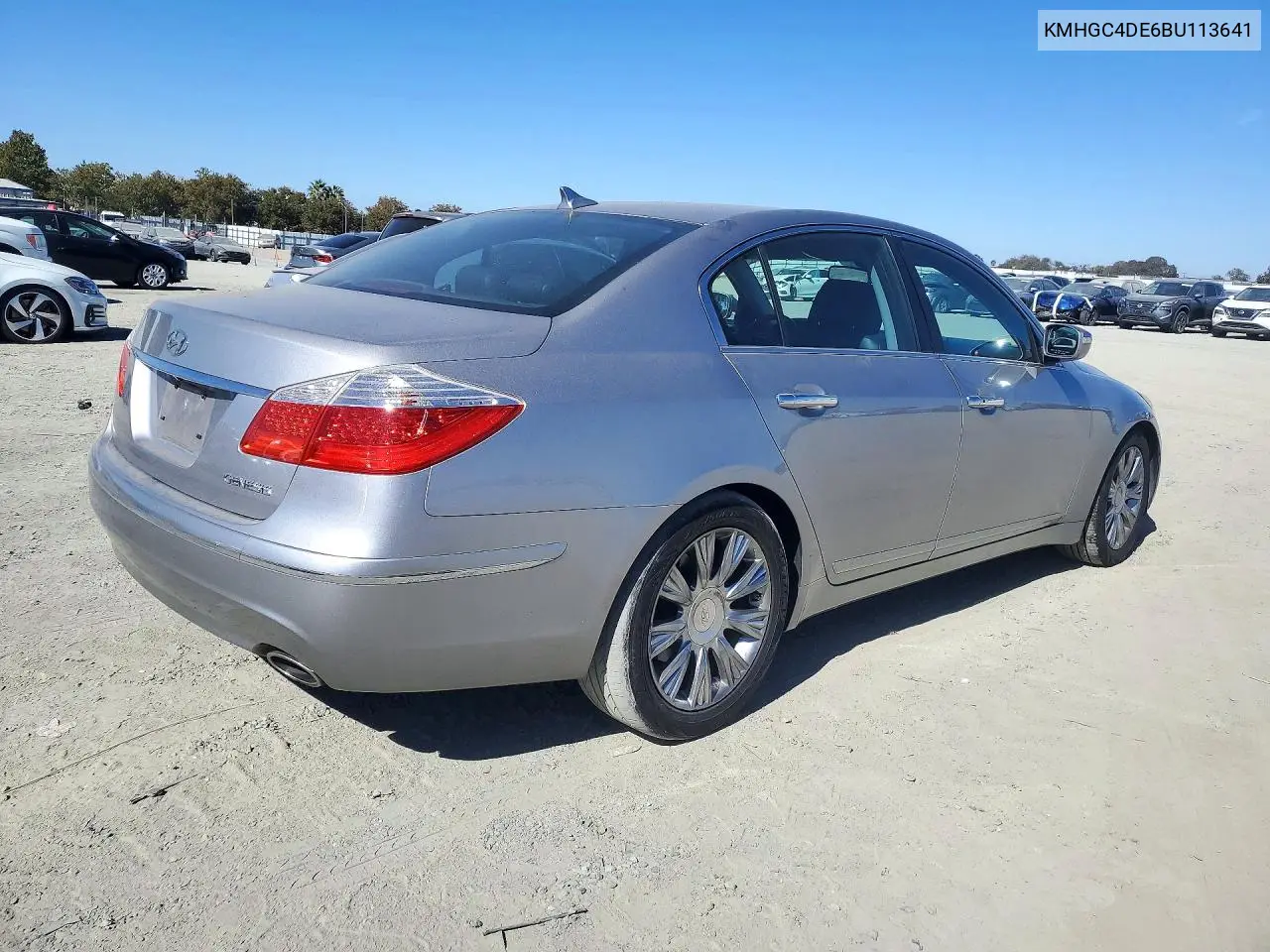 2011 HYUNDAI GENESIS VIN KMHGC4DE6BU113641 — фото 3
