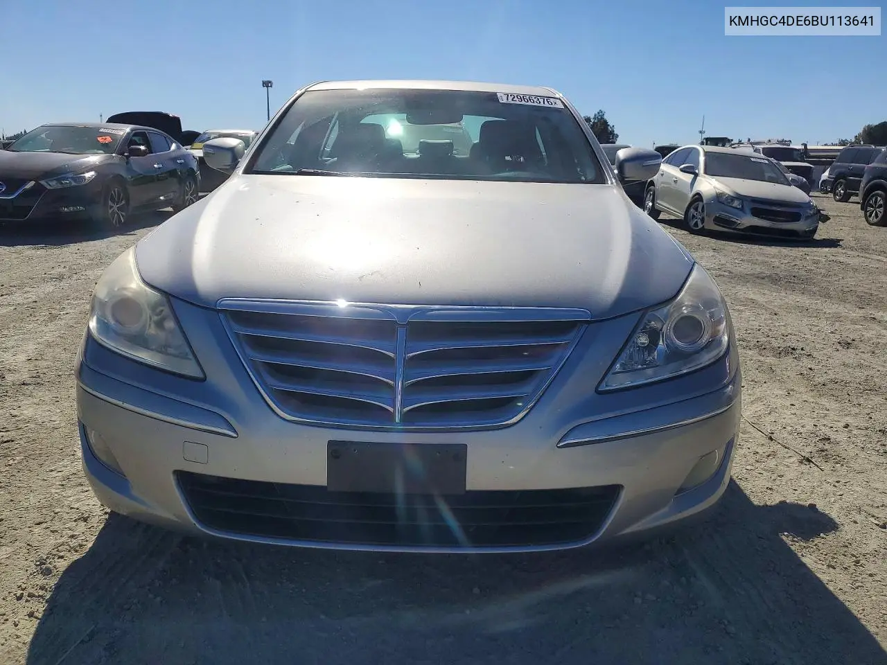 2011 HYUNDAI GENESIS VIN KMHGC4DE6BU113641 — фото 5