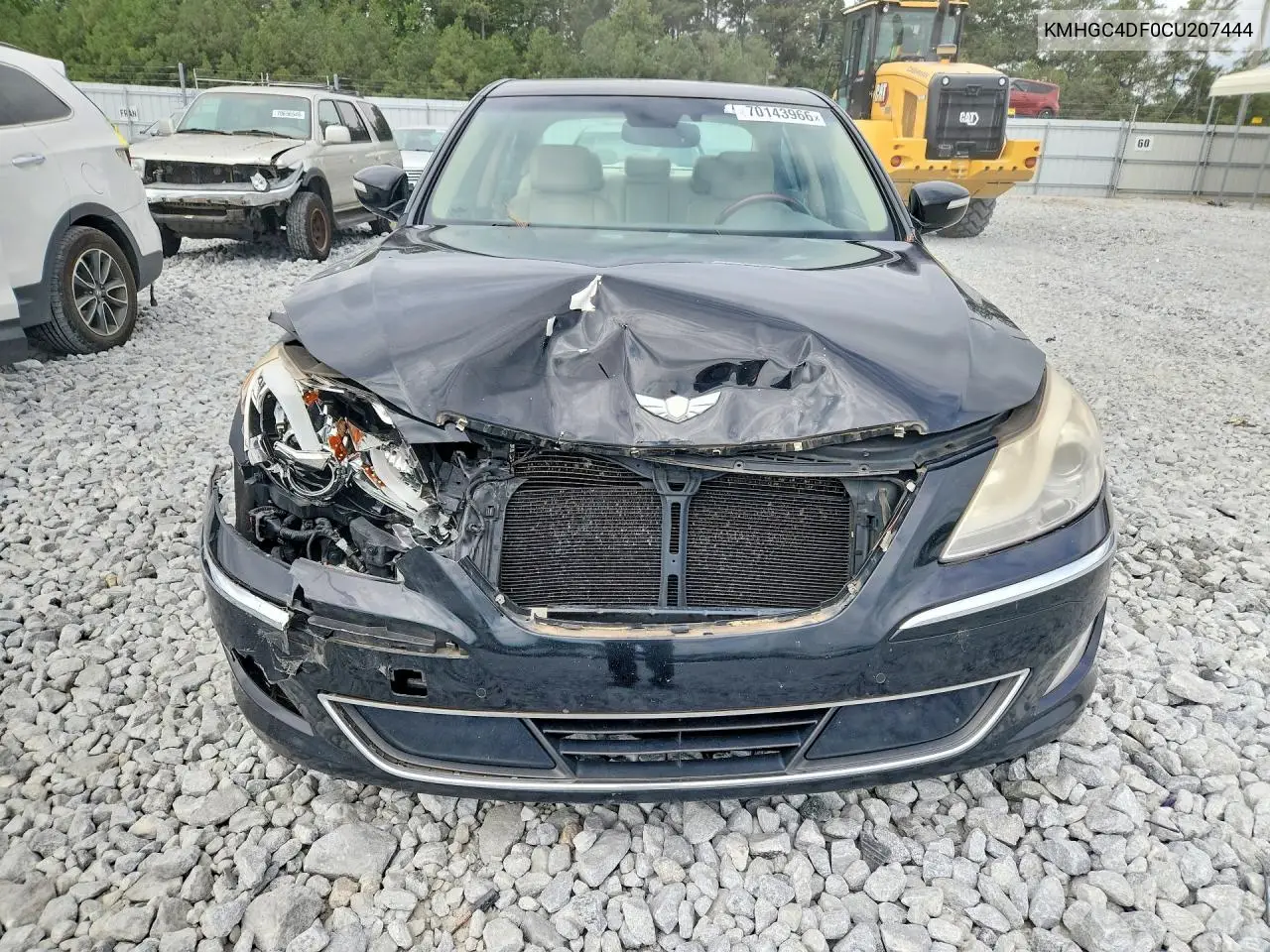 2012 HYUNDAI GENESIS VIN KMHGC4DF0CU207444 — фото 5