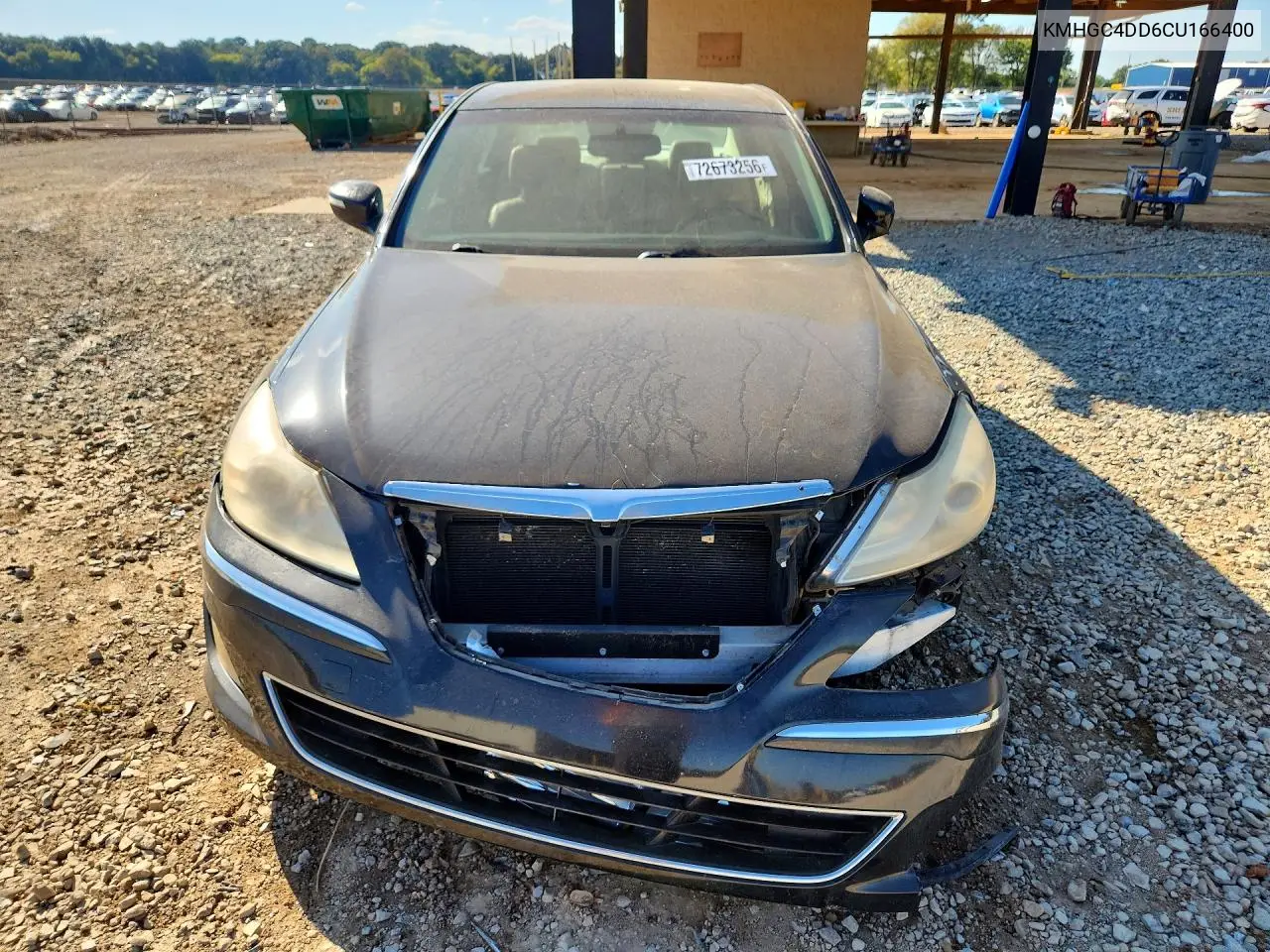 2012 HYUNDAI GENESIS VIN KMHGC4DD6CU166400 — фото 5