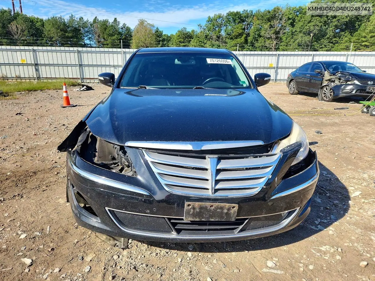 2013 HYUNDAI GENESIS VIN KMHGC4DD4DU248742 — фото 5