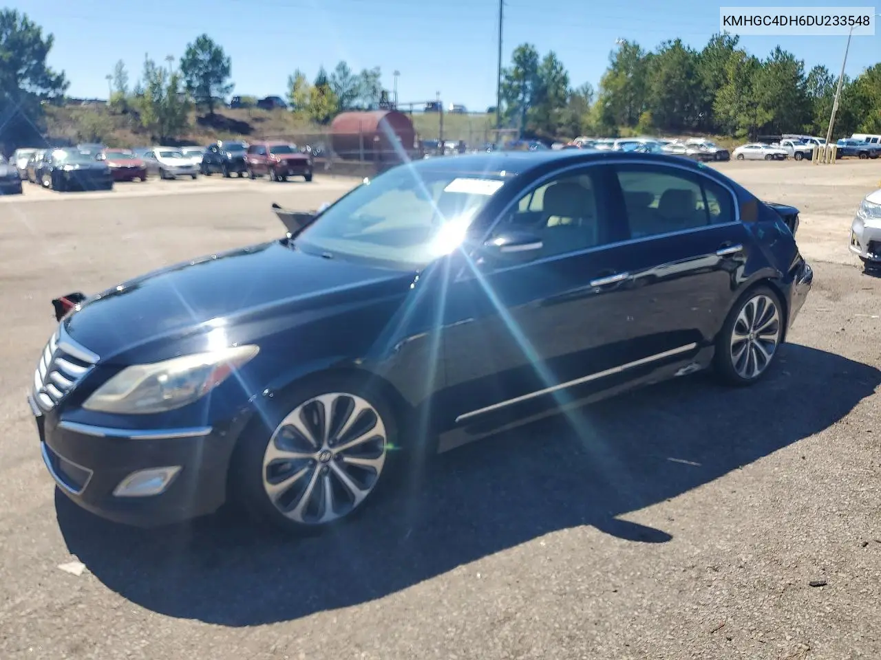 HYUNDAI GENESIS 2013, VIN KMHGC4DH6DU233548