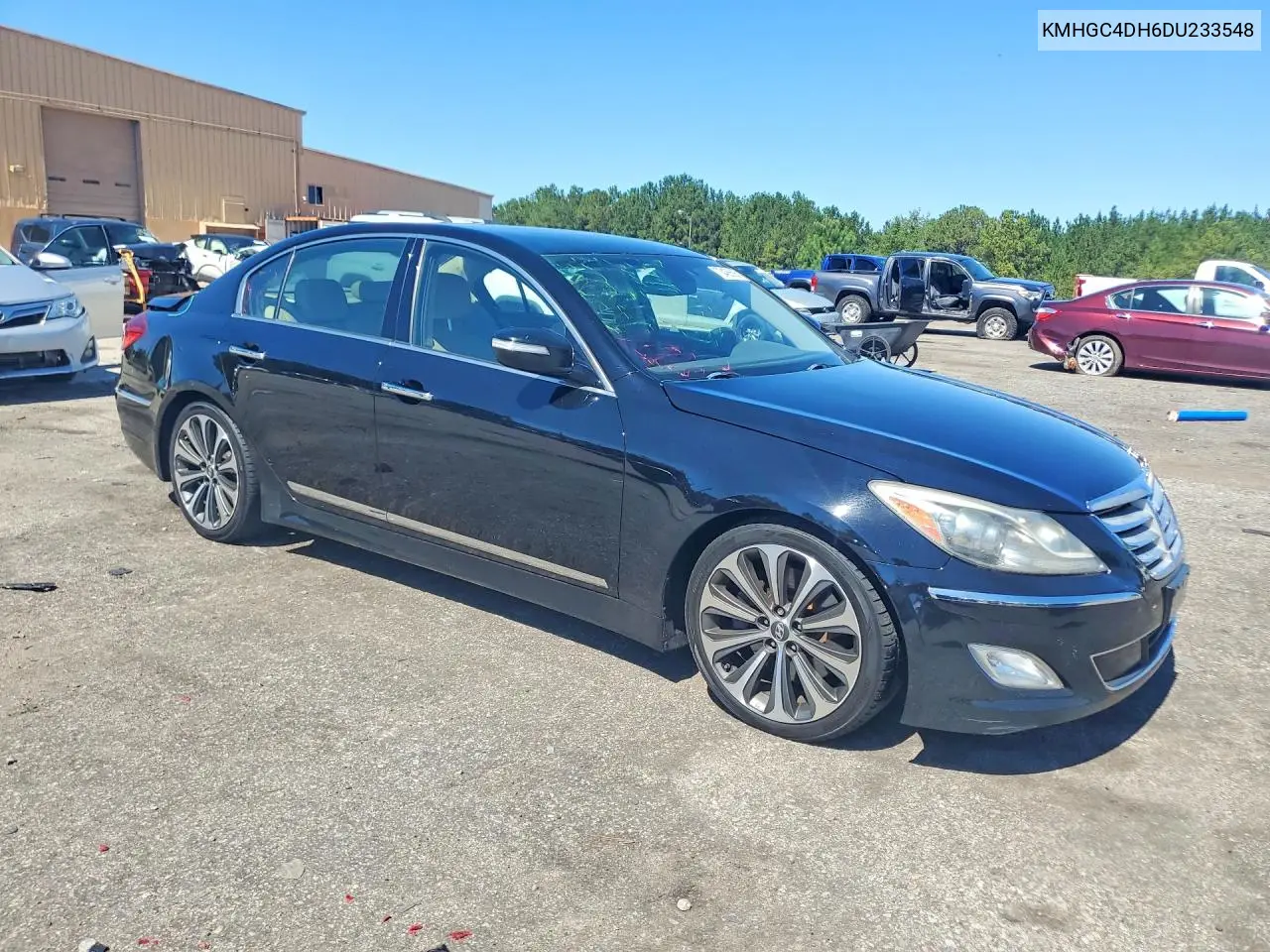 2013 HYUNDAI GENESIS VIN KMHGC4DH6DU233548 — фото 4