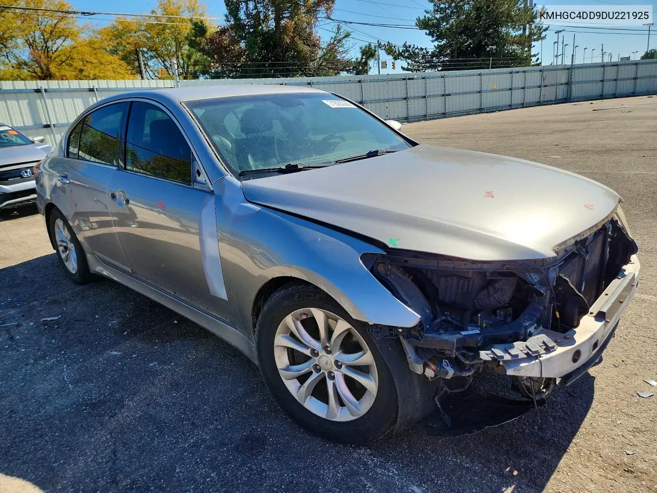 2013 HYUNDAI GENESIS VIN KMHGC4DD9DU221925 — фото 4