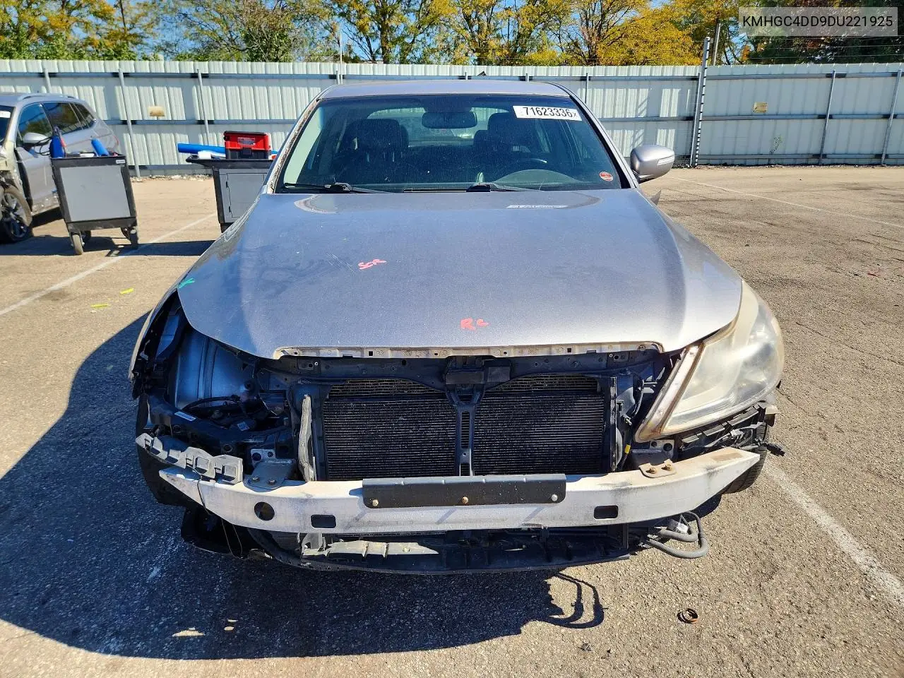 2013 HYUNDAI GENESIS VIN KMHGC4DD9DU221925 — фото 5