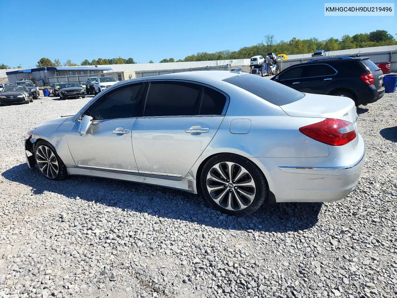 2013 HYUNDAI GENESIS VIN KMHGC4DH9DU219496 — фото 2