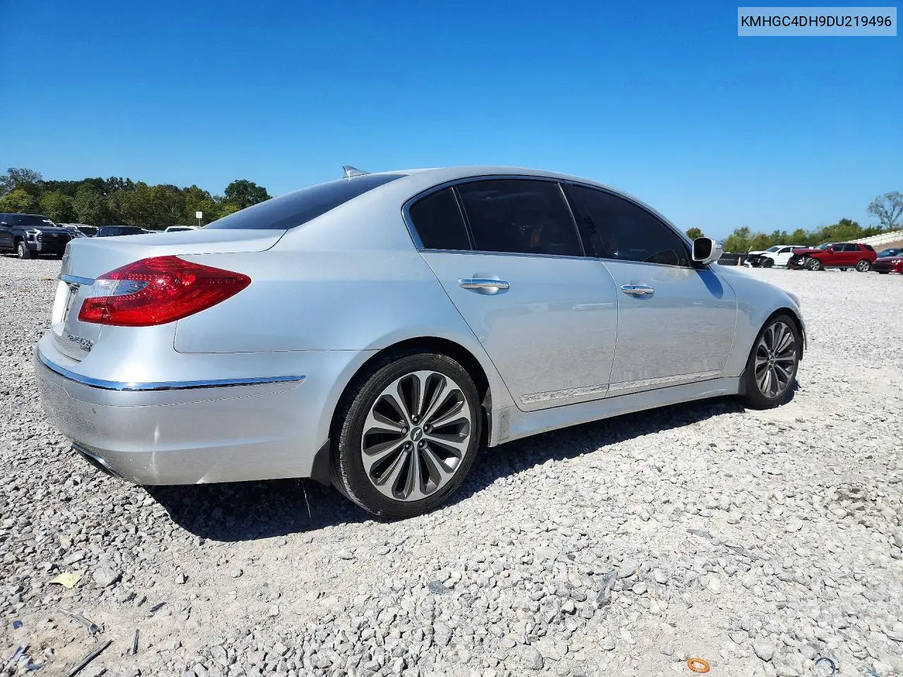2013 HYUNDAI GENESIS VIN KMHGC4DH9DU219496 — фото 3