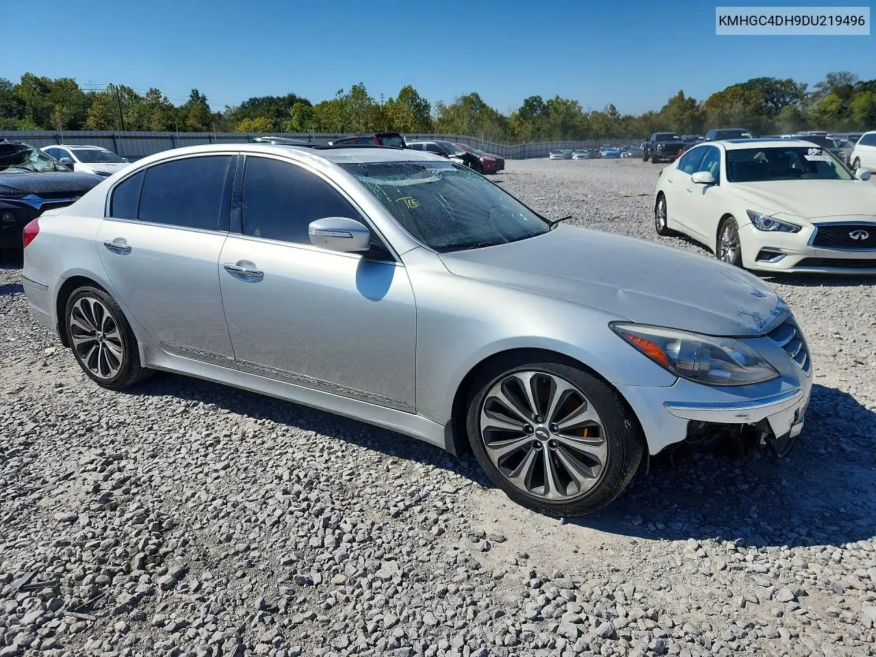 2013 HYUNDAI GENESIS VIN KMHGC4DH9DU219496 — фото 4