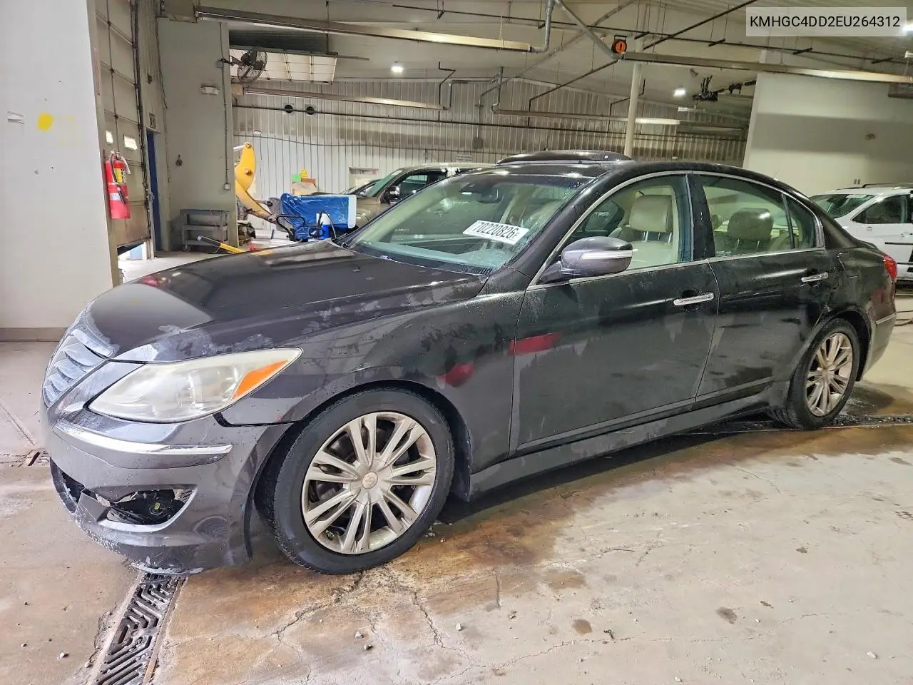 HYUNDAI GENESIS 2014, VIN KMHGC4DD2EU264312