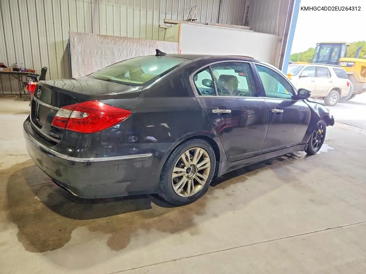 2014 HYUNDAI GENESIS VIN KMHGC4DD2EU264312 — фото 3