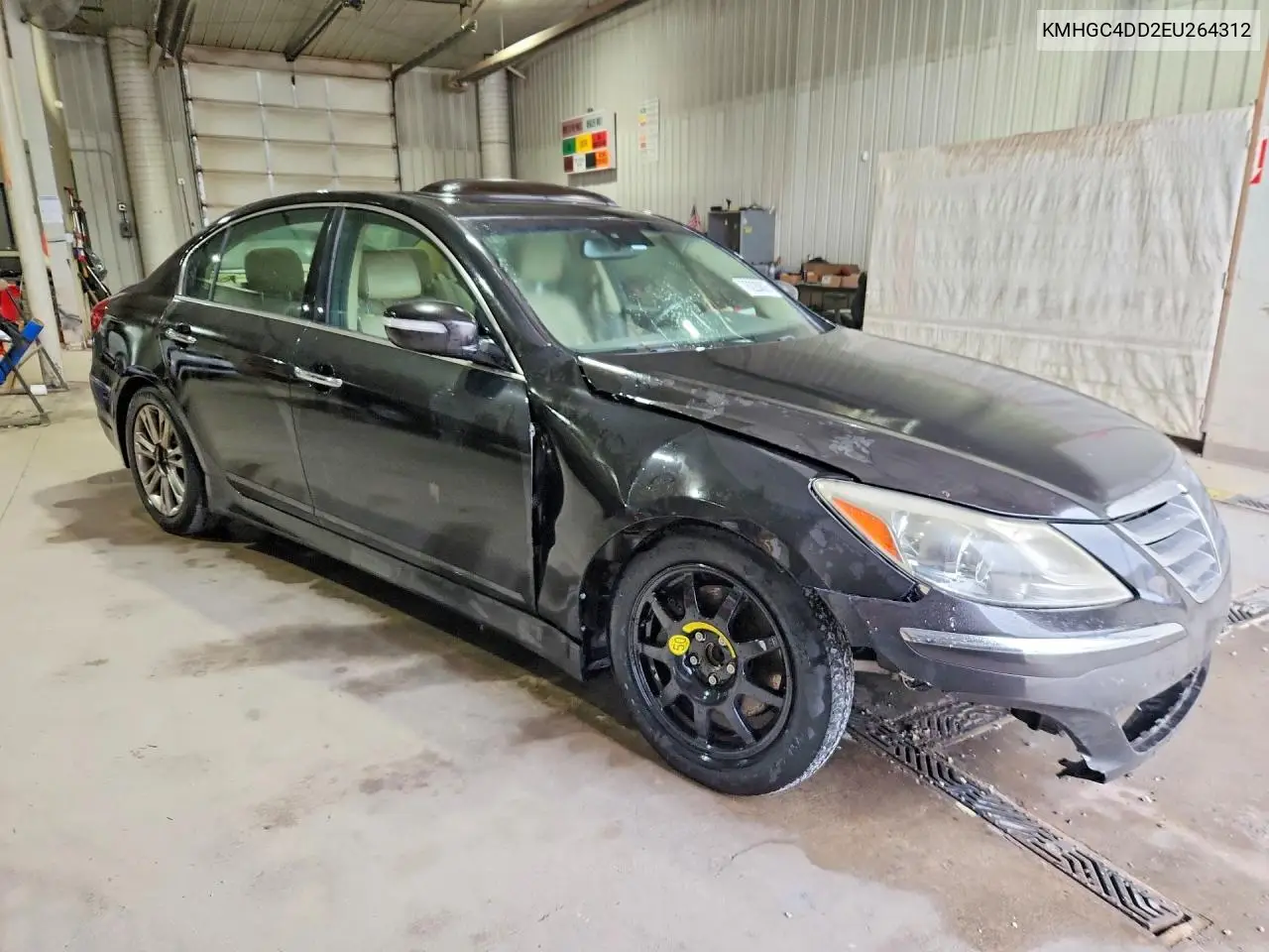 2014 HYUNDAI GENESIS VIN KMHGC4DD2EU264312 — фото 4