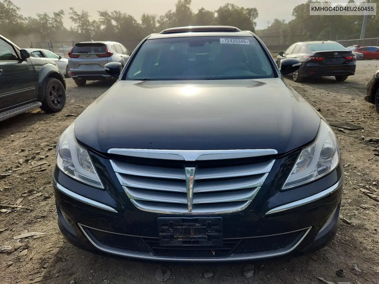 2014 HYUNDAI GENESIS VIN KMHGC4DD4EU260455 — фото 5