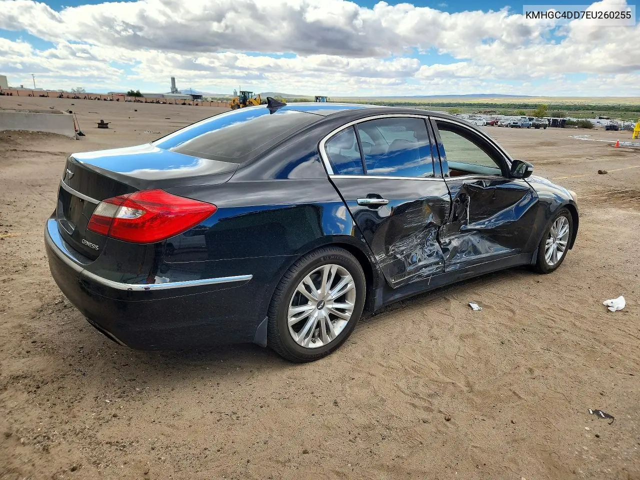 2014 HYUNDAI GENESIS VIN KMHGC4DD7EU260255 — фото 3