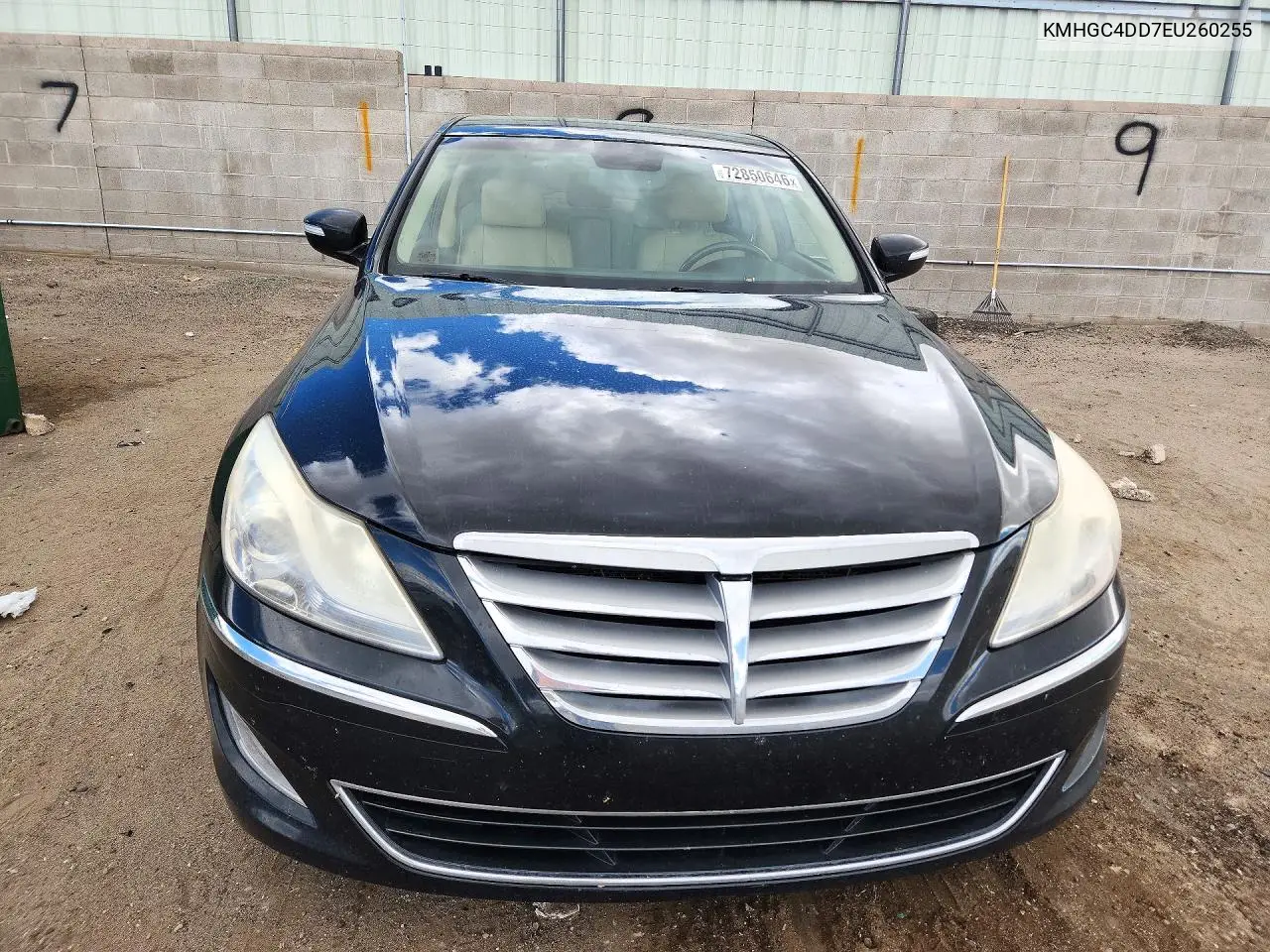 2014 HYUNDAI GENESIS VIN KMHGC4DD7EU260255 — фото 5