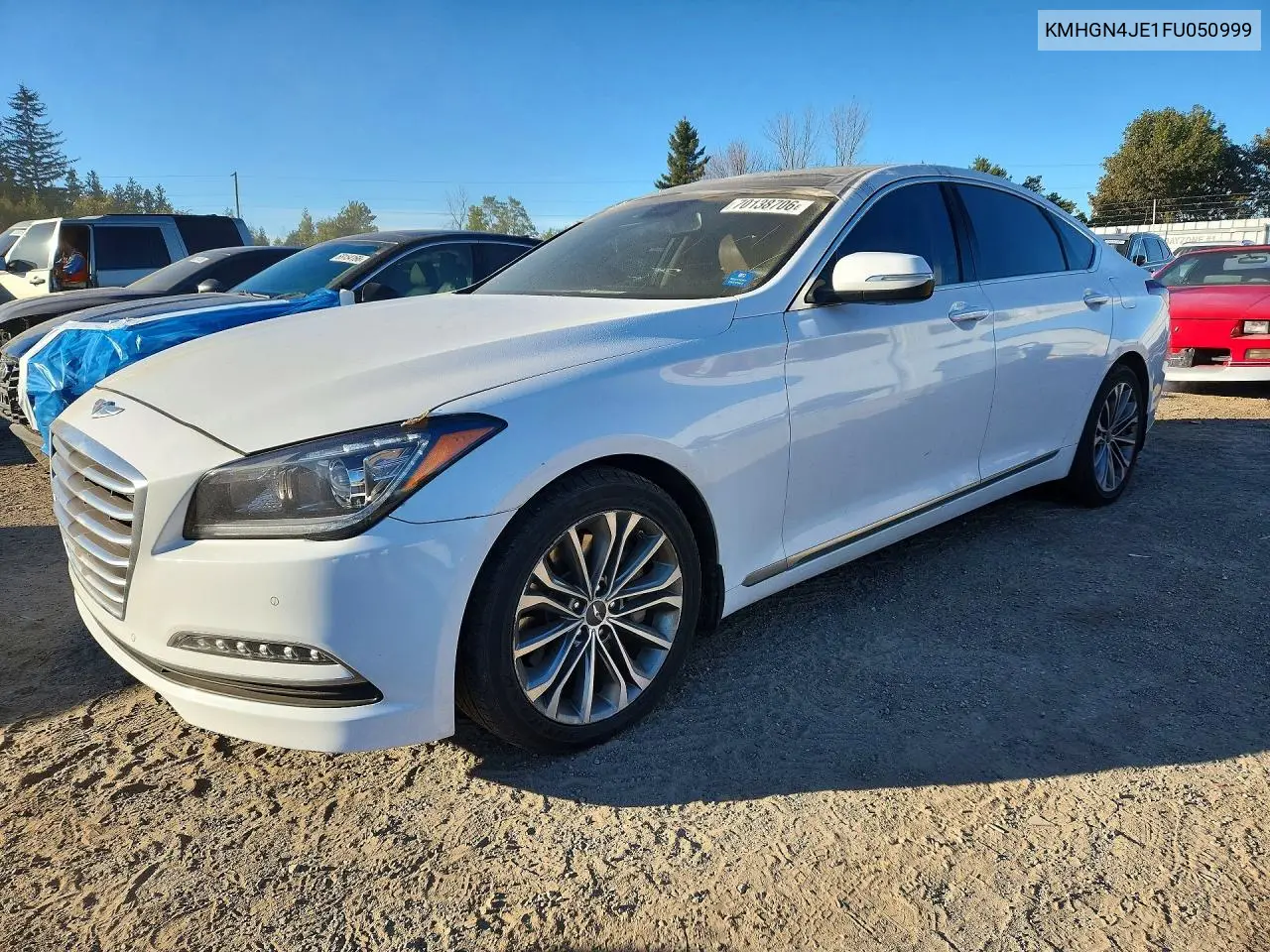 HYUNDAI GENESIS 2015, VIN KMHGN4JE1FU050999