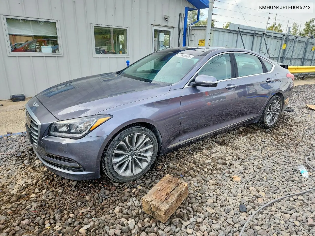 HYUNDAI GENESIS 2015, VIN KMHGN4JE1FU046242