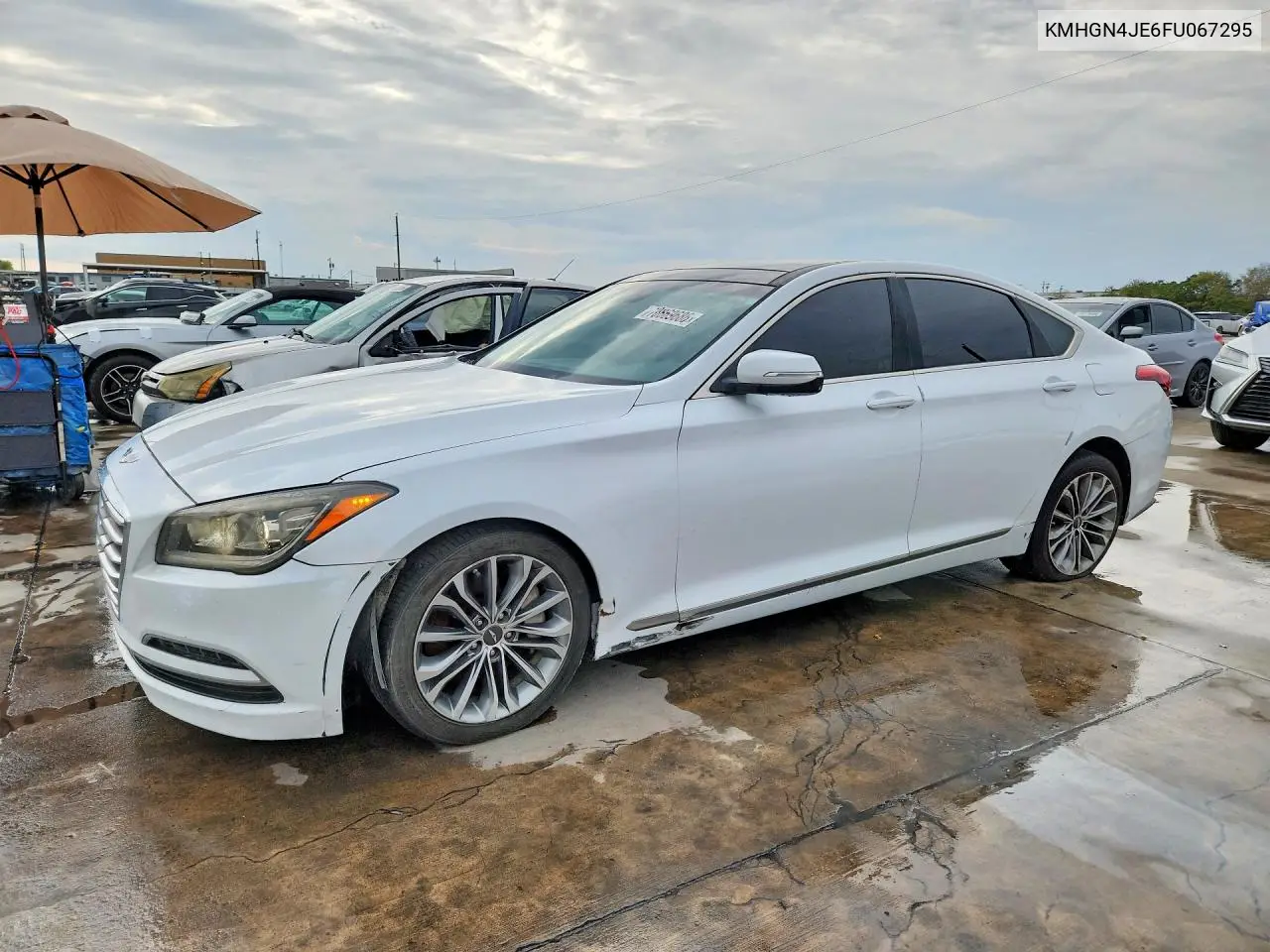HYUNDAI GENESIS 2015, VIN KMHGN4JE6FU067295