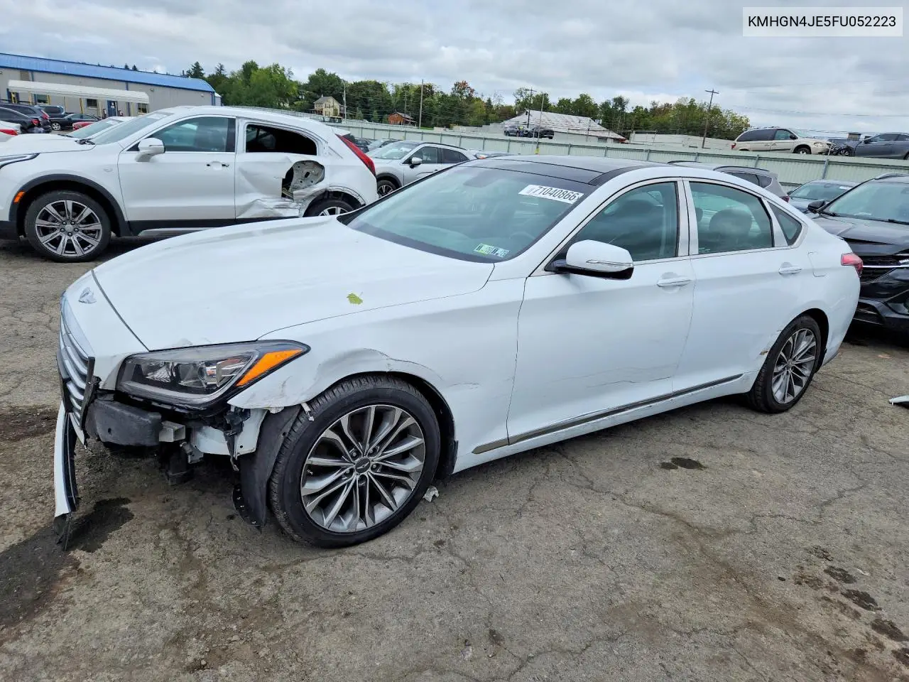 HYUNDAI GENESIS 2015, VIN KMHGN4JE5FU052223