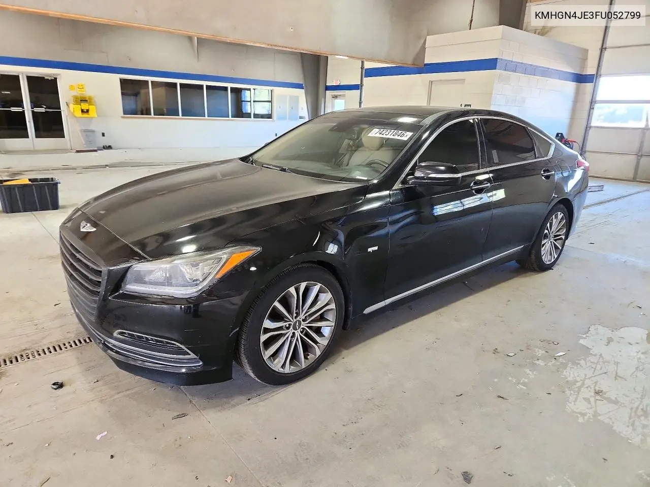 HYUNDAI GENESIS 2015, VIN KMHGN4JE3FU052799