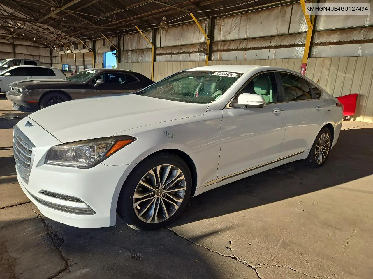 HYUNDAI GENESIS 2016, VIN KMHGN4JE4GU127494