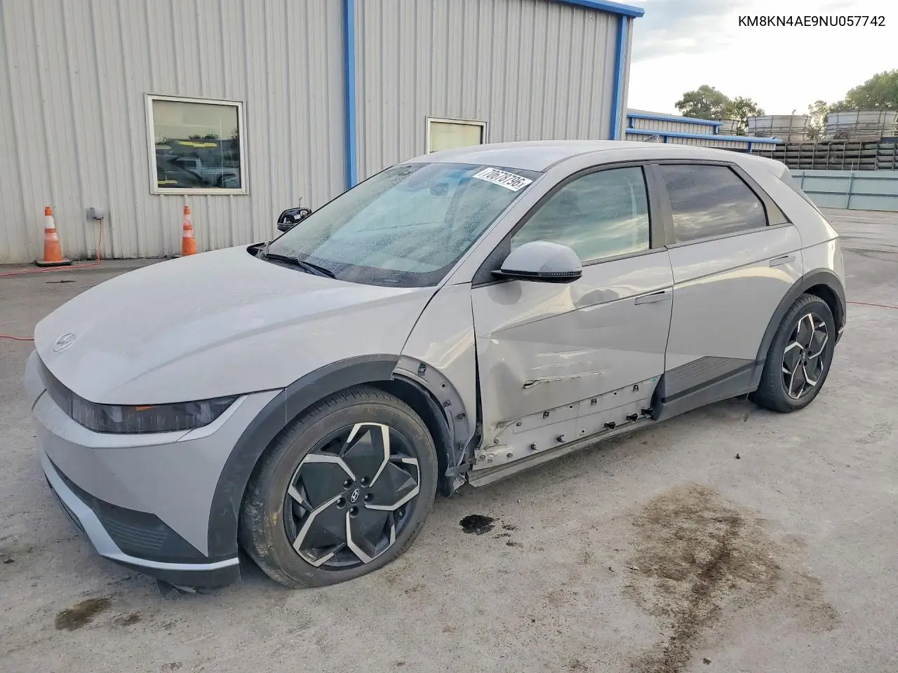 HYUNDAI IONIQ 5 2022, VIN KM8KN4AE9NU057742
