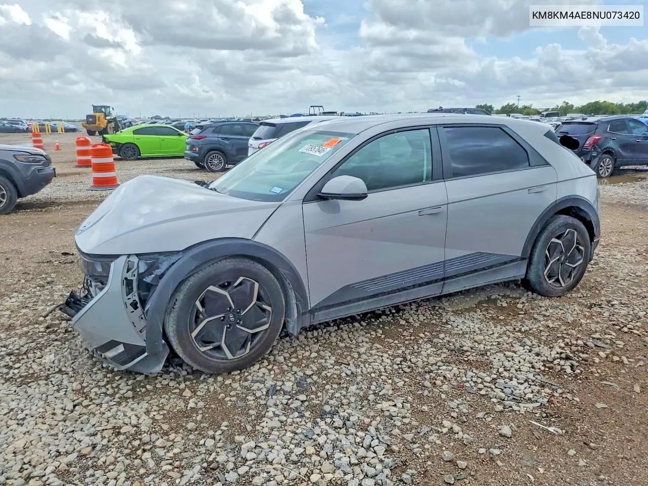 HYUNDAI IONIQ 5 2022, VIN KM8KM4AE8NU073420