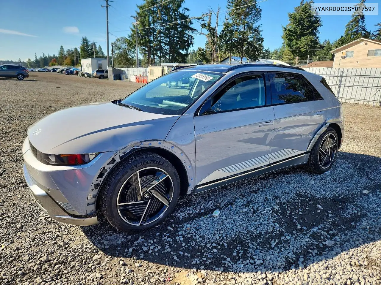 HYUNDAI IONIQ 5 2025, VIN 7YAKRDDC2SY017597