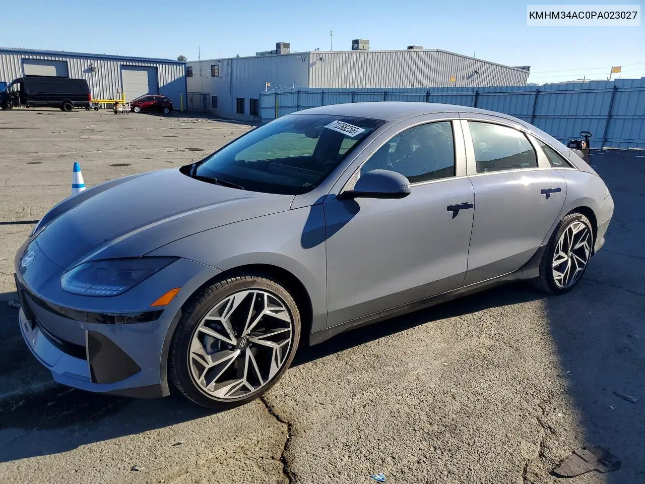 HYUNDAI IONIQ 6 2023, VIN KMHM34AC0PA023027
