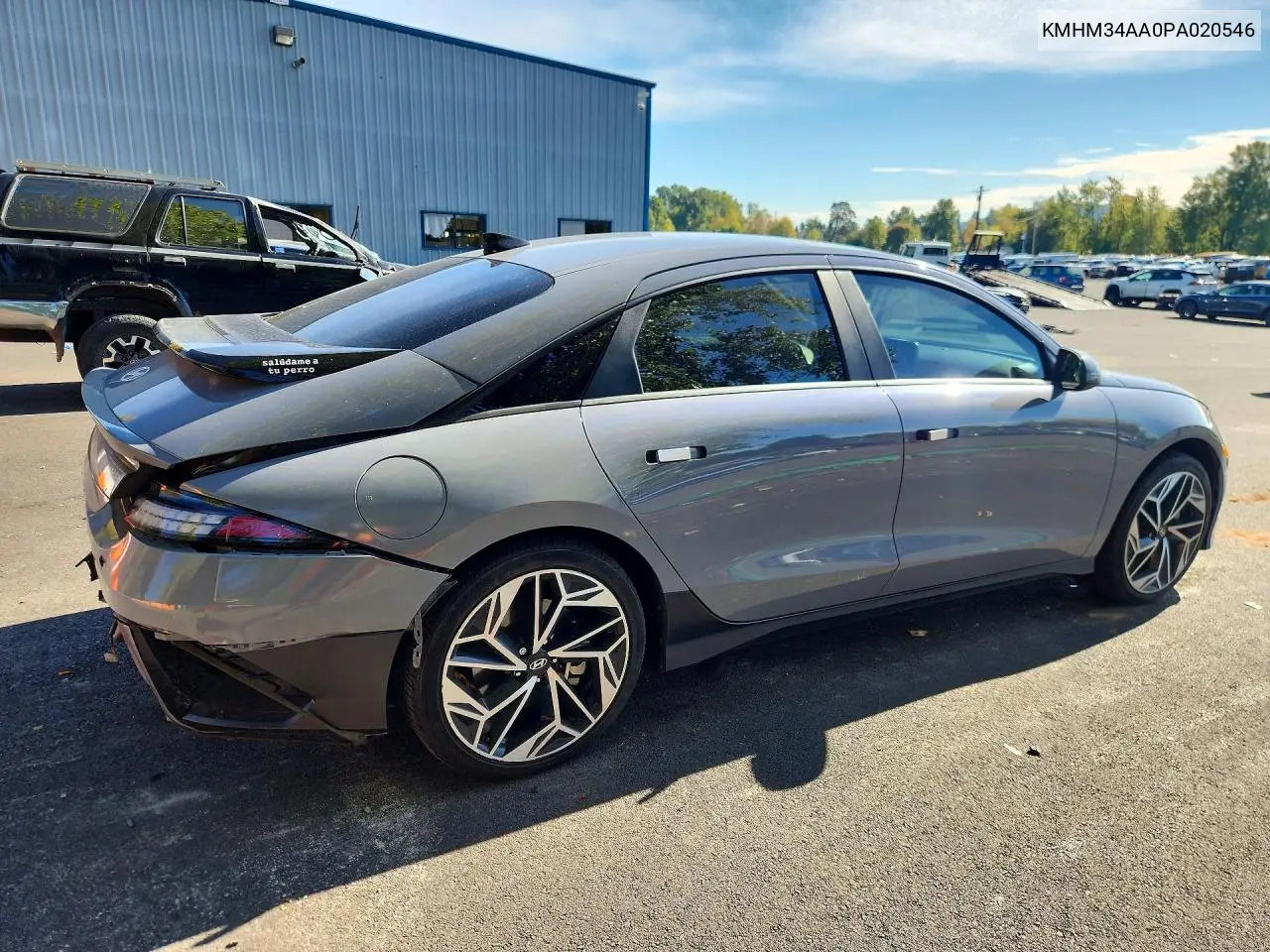 2023 HYUNDAI IONIQ 6 VIN KMHM34AA0PA020546 — фото 3