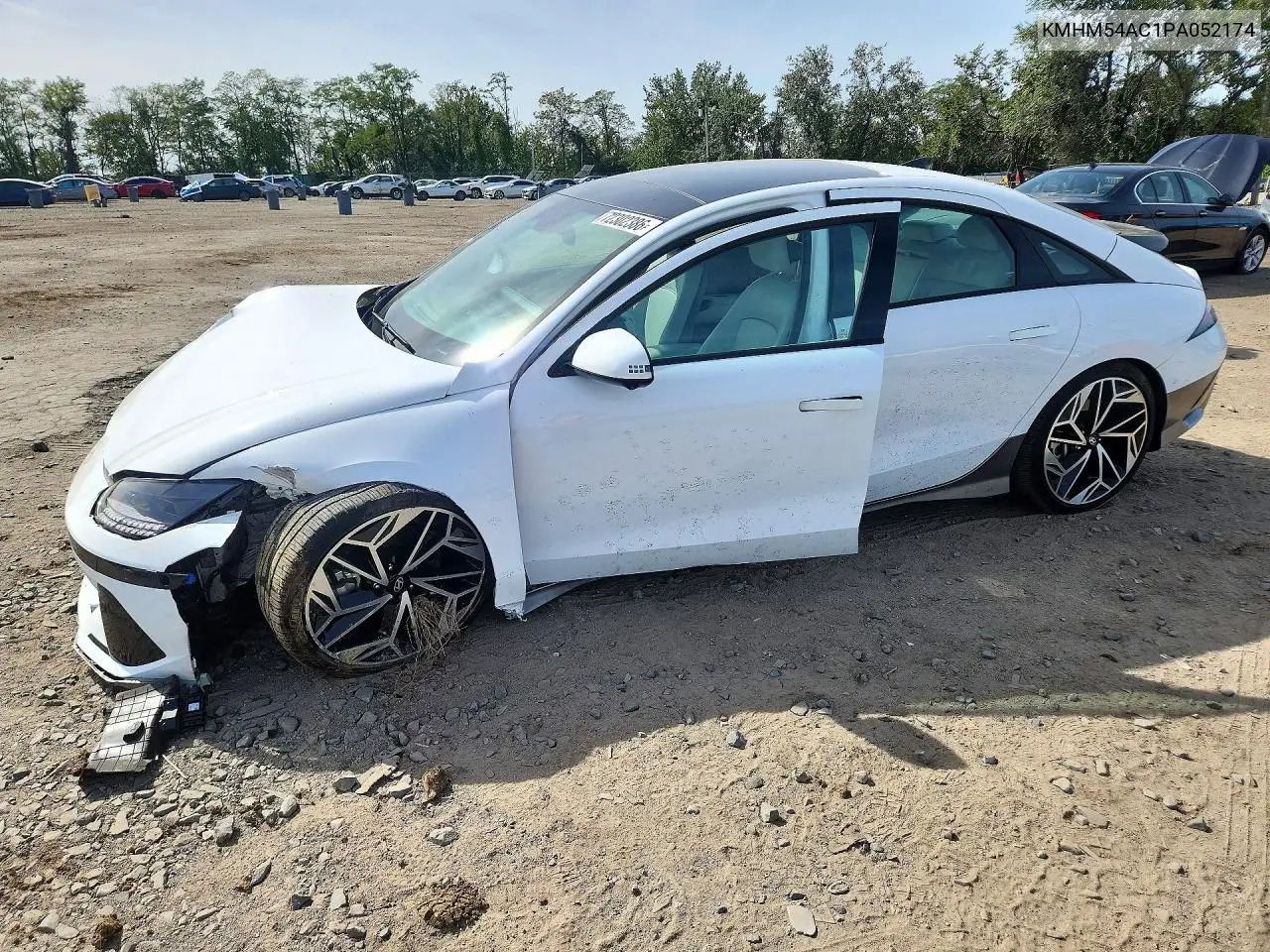 HYUNDAI IONIQ 6 2023, VIN KMHM54AC1PA052174