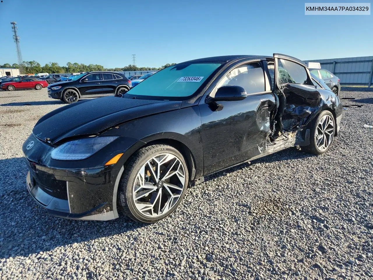 HYUNDAI IONIQ 6 2023, VIN KMHM34AA7PA034329
