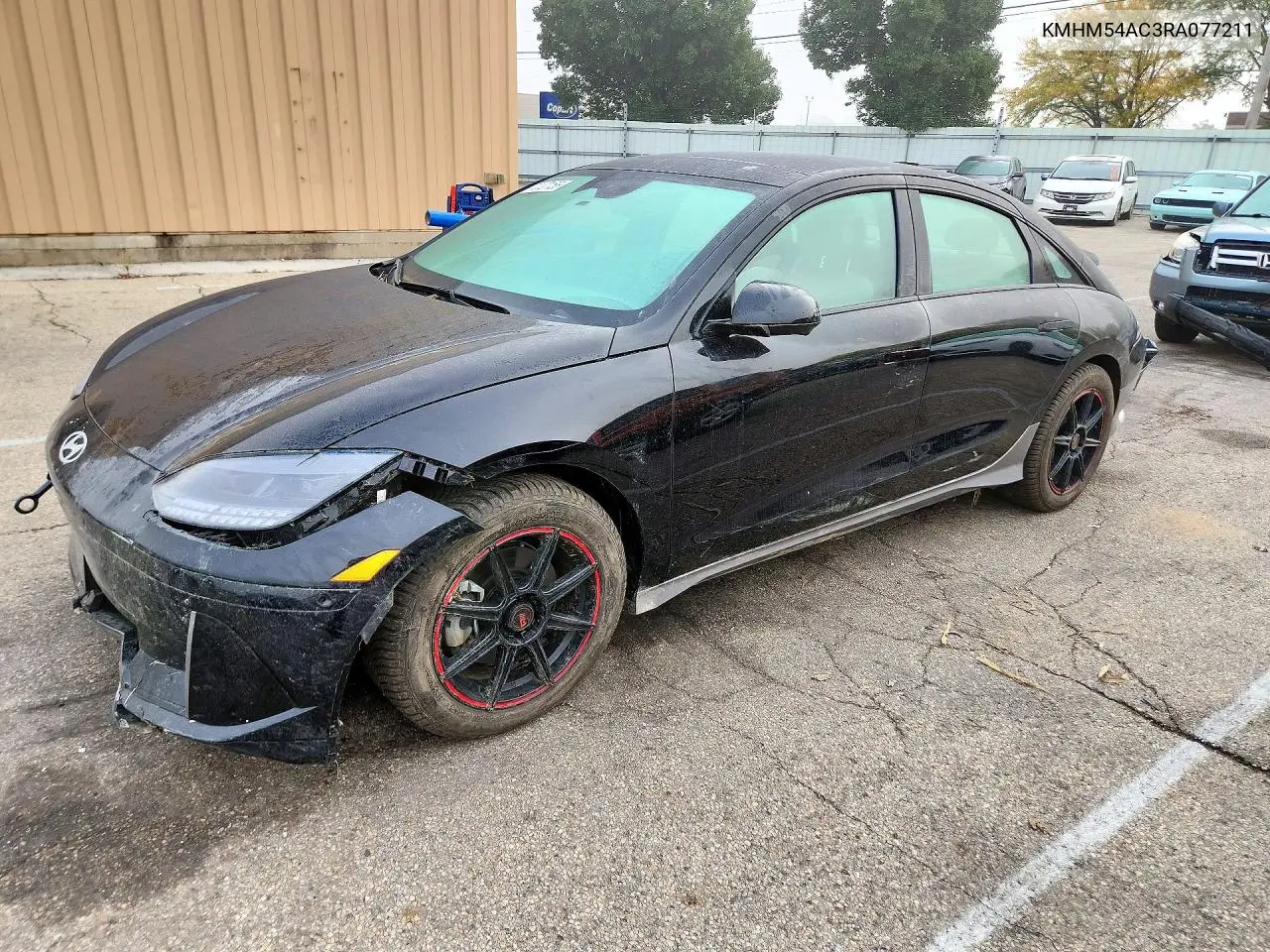 HYUNDAI IONIQ 6 2024, VIN KMHM54AC3RA077211