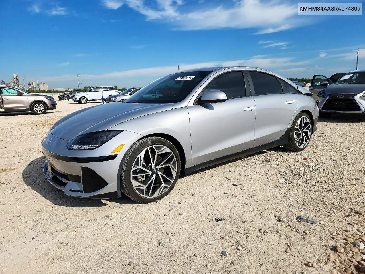 HYUNDAI IONIQ 6 2024, VIN KMHM34AA8RA074809
