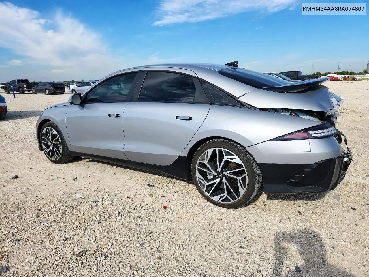 2024 HYUNDAI IONIQ 6 VIN KMHM34AA8RA074809 — фото 2