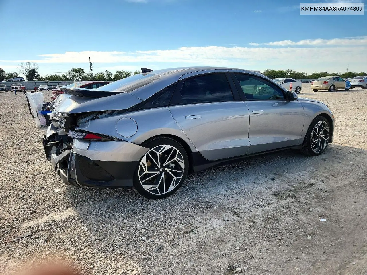 2024 HYUNDAI IONIQ 6 VIN KMHM34AA8RA074809 — фото 3