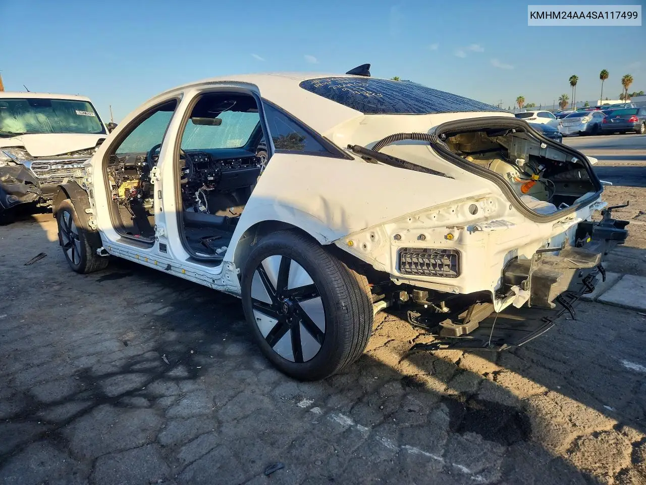 2025 HYUNDAI IONIQ 6 VIN KMHM24AA4SA117499 — фото 2