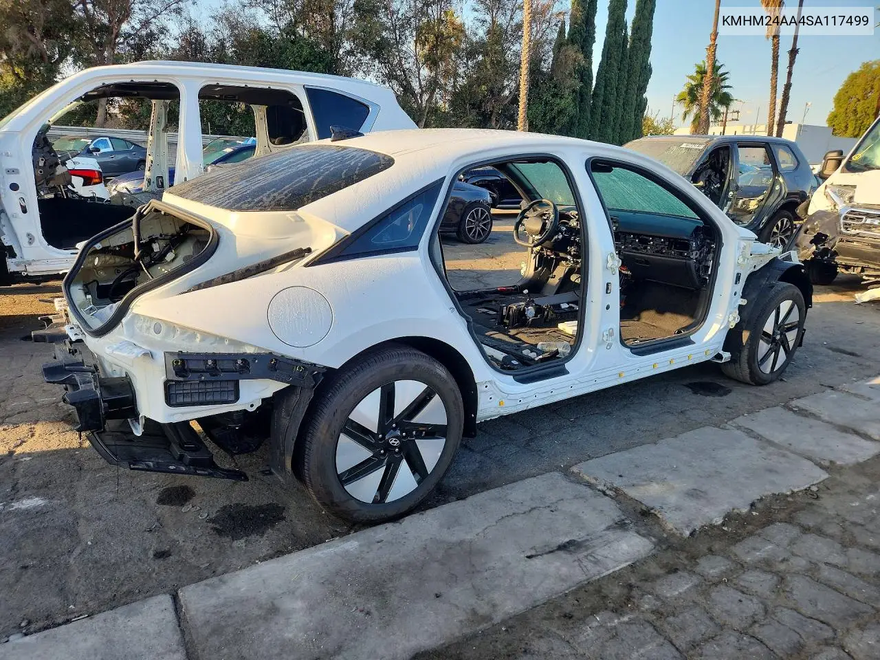 2025 HYUNDAI IONIQ 6 VIN KMHM24AA4SA117499 — фото 3
