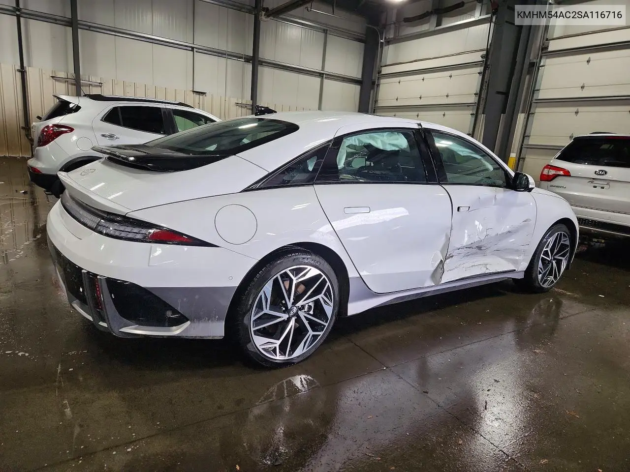 2025 HYUNDAI IONIQ 6 VIN KMHM54AC2SA116716 — фото 3